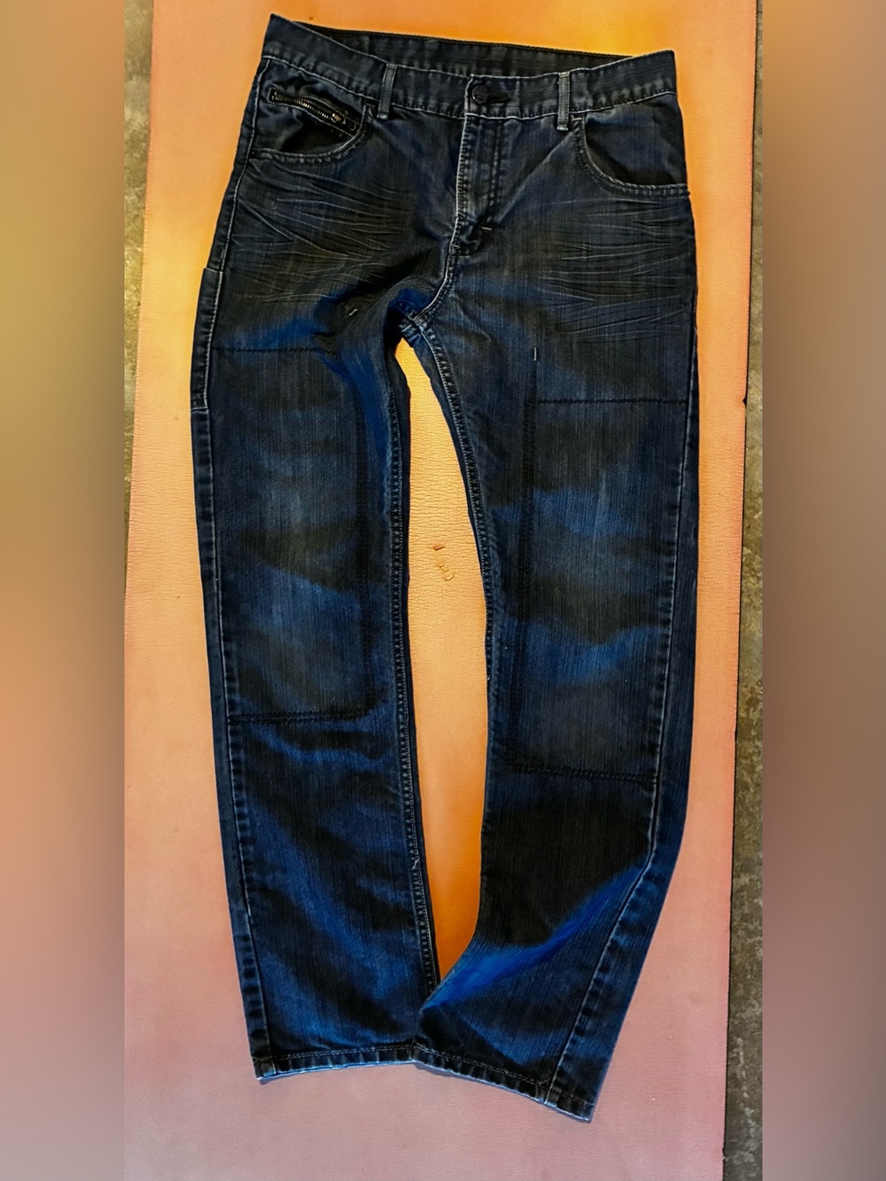 Special Levi's 511 Men's Indigo Slim Straight Jeans custom style 30x30